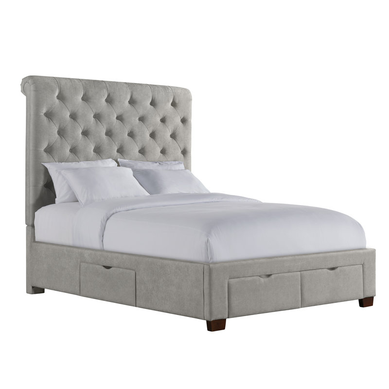 Jeremiah Upholstered Storage Bed